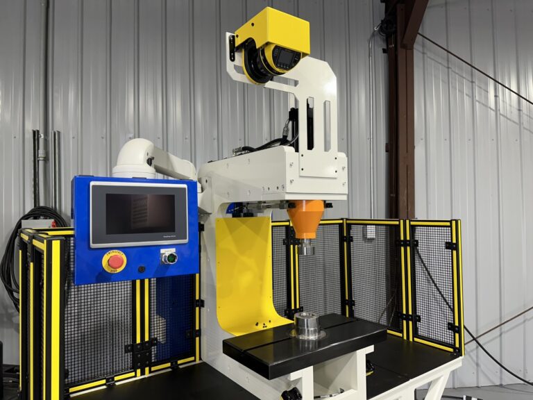 Industrial Pressing by AHE, Servo Press Machine in industrial area